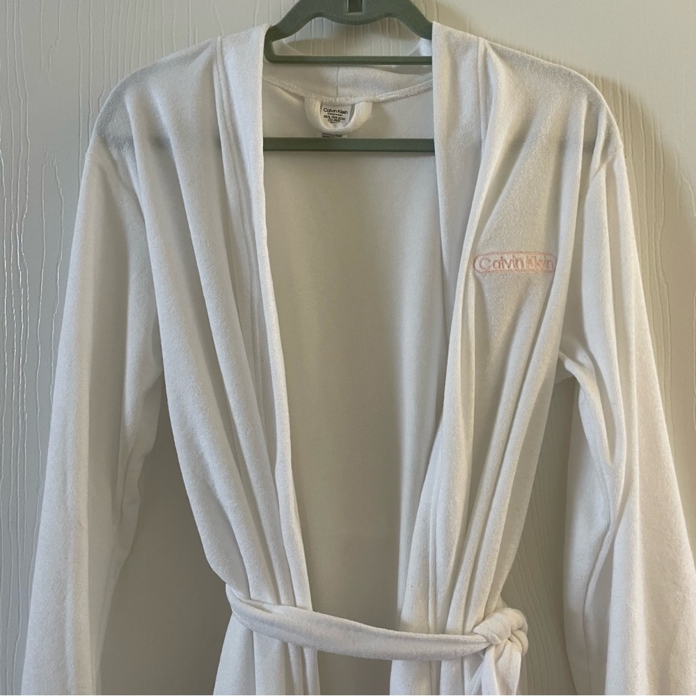 Calvin Klein White Women's Robe